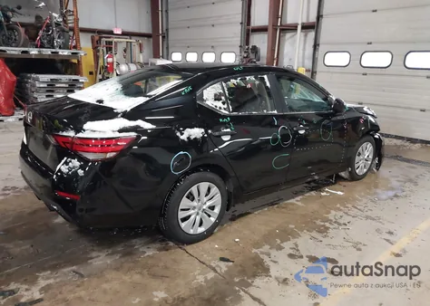 2024 Nissan Sentra S Xtronic Cvt z USA, uszkodzony, nr VIN 3N1AB8BV7RY326020